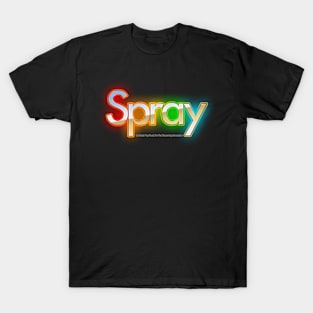 SPRAY - CLASSIC RAINBOW LOGO T-Shirt